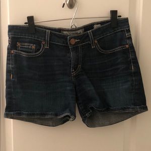 Buckle Jean Shorts